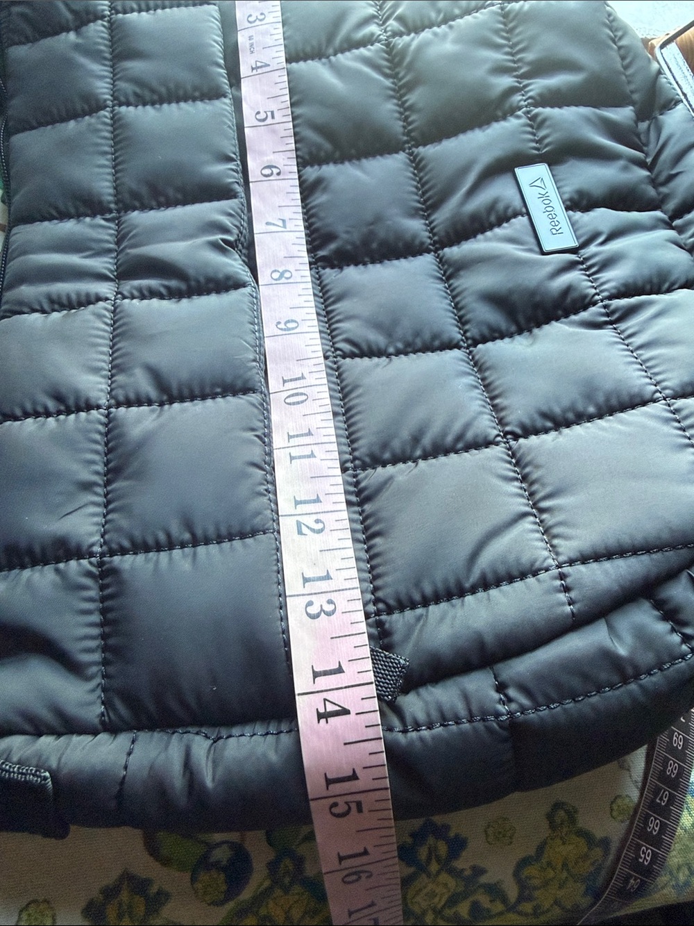 Reebok Quilted Shoulder Bag in Black - Picture 7 of 8